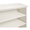 Alaterre Furniture Simplicity Wood 34"H Under-Window 3-Shelf Bookcase, White AJSP04WH - alternate 3